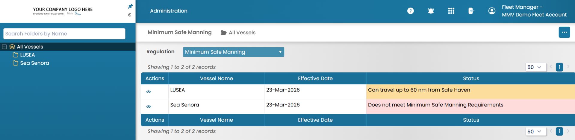 yacht safe manning progam