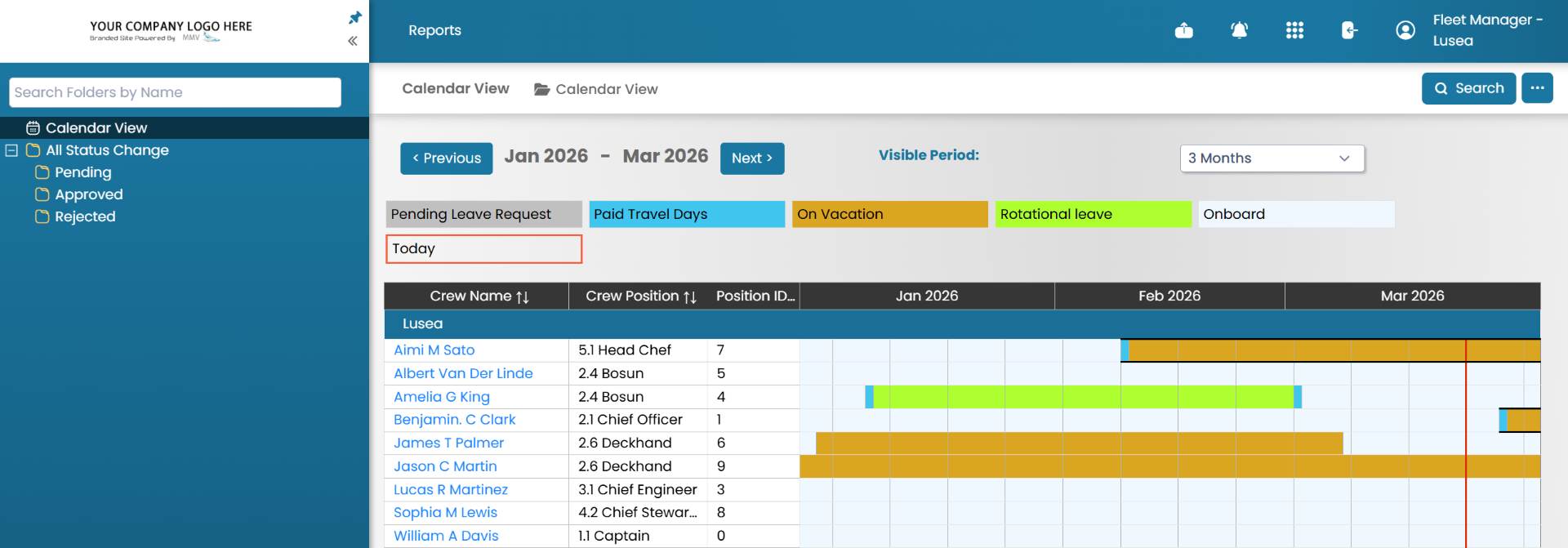 yacht reporting app